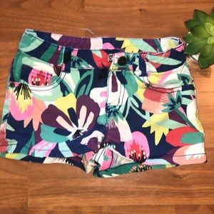 🦋 Bright Floral Print Shorts